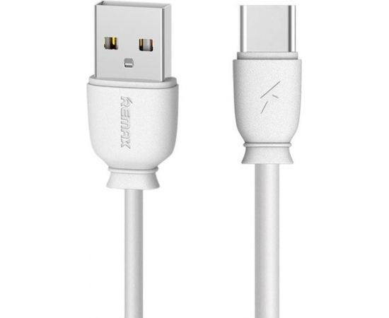 Remax Suji USB / USB-C datu un uzlādes vads 2.1A 1m balts