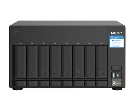 NAS STORAGE TOWER 8BAY/NO HDD TS-832PX-4G QNAP