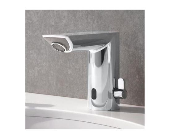 Grohe izlietnes maisītājs Bau Cosmo E, infra-red, 6V, hroms