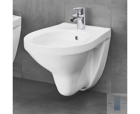 Grohe bidē BauCeramic, stiprināms pie sienas, 370x526 mm, balts