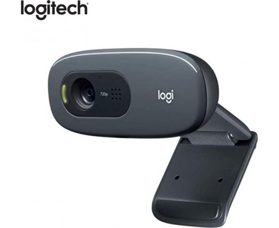 Logitech C270 Augstas izšķirtspējas Fleksibla Platleņķa HD 720p WEB kamera 960-000694