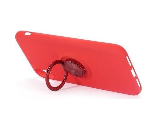 Fusion ring silikona aizsargapvalks ar magnetu Apple iPhone 12 Pro Max sarkans