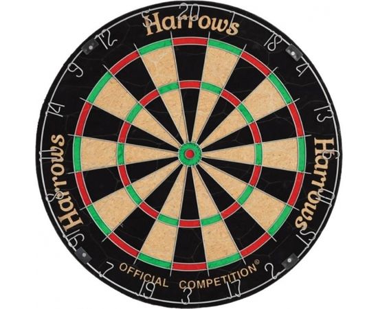 Dartboard HARROWS OFFICIAL COMPETITION BRISTLE EA326 RoundWire