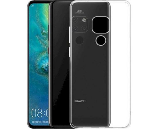 Fusion ultra 0.3 mm silikona aizsargapvalks Huawei Mate 20 caurspīdīgs