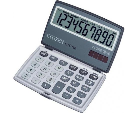 Калькуляторы карманные CTC 110ЧерныйWB Citizen