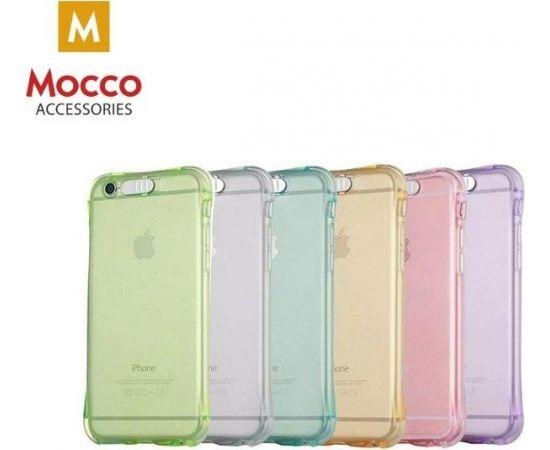 Mocco LED Back Case Aizmugurējais Silikona Apvalks Ar Gaismas Efektiem Priekš Apple iPhone 6 / 6S Zeltains