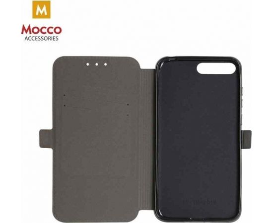 Mocco Shine Book Case Grāmatveida Maks Telefonam Huawei Honor 10 Melns