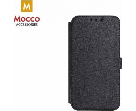 Mocco Shine Book Case Grāmatveida Maks Telefonam Huawei Nova 3 Melns