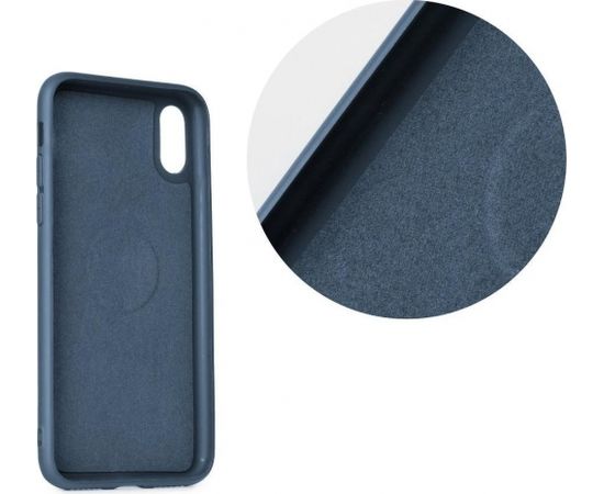 Mocco Soft Magnet Matēts Silikona Apvalks Ar Iebuvētu Magnētu Turētajam Priekš Samsung J530 Galaxy J5 (2017) Zils