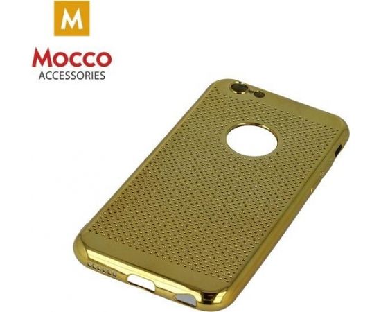 Mocco Luxury Silikona Apvalks Priekš Samsung G930 Galaxy S7 Zeltains