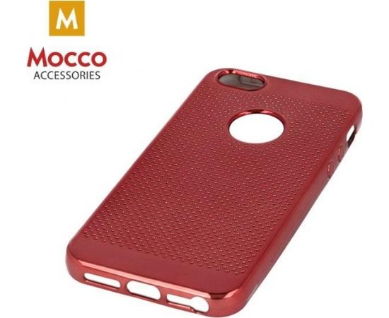 Mocco Luxury Silikona Apvalks Priekš Huawei P10 Lite Sarkans