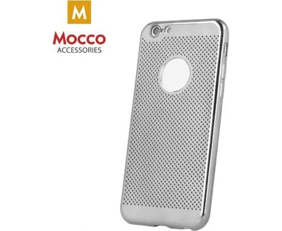 Mocco Luxury Silikona Apvalks Priekš Samsung G930 Galaxy S7 Sudrabs