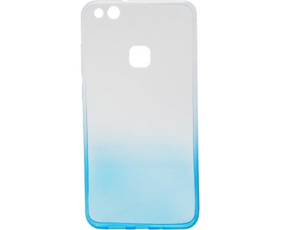 Mocco Gradient Back Case Silikona Apvalks Ar Krāsu Gradientu Priekš Samsung A320 Galaxy A3 (2017) Caurspīdīgs - Zils