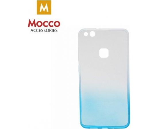 Mocco Gradient Back Case Silikona Apvalks Ar Krāsu Gradientu Priekš Samsung J730 Galaxy J7 (2017) Caurspīdīgs - Zils