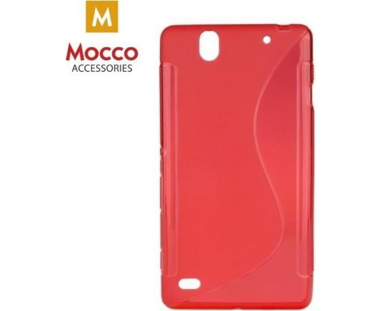 Mocco "S" Silikona Apvalks Priekš Apple iPhone 5 / 5S / SE Sarkans
