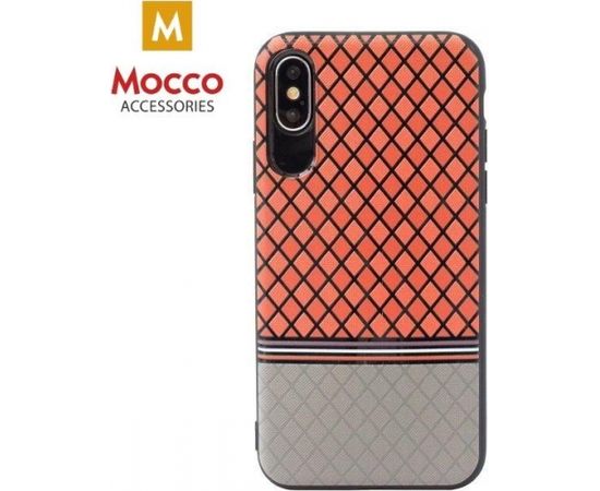 Mocco Trendy Grid And Stripes Silikona Apvalks Priekš Apple iPhone 7 / 8 Sarkans (Pattern 2)