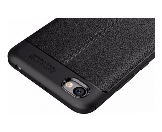 Mocco Litchi Pattern Back Case Aizmugurējais Silikona Apvalks Priekš Xiaomi Redmi Note 5A Prime Pelēks