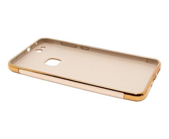 Mocco Exclusive Crown Back Case Silikona Apvalks Ar Zelta Elementiem Priekš Apple iPhone X / XS Zeltains