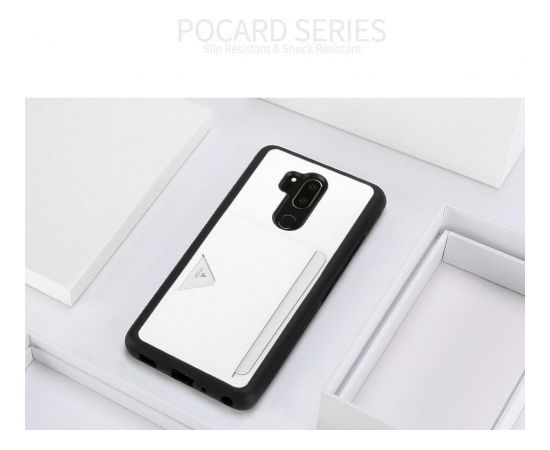 Dux Ducis Pocard Series Premium Прочный Силиконовый чехол для Apple iPhone XR Белый