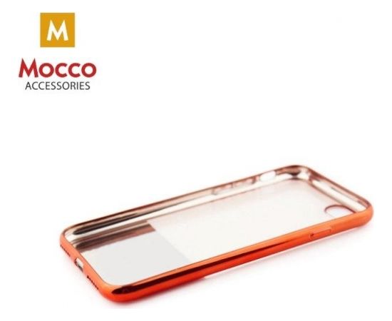 Mocco ElectroPlate Half Aizmugurējais Silikona Apvalks Priekš Samsung G950 Galaxy S8 Sarkans
