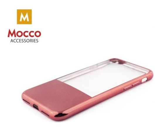 Mocco ElectroPlate Half Aizmugurējais Silikona Apvalks Priekš Samsung G930 Galaxy S7 Rozā