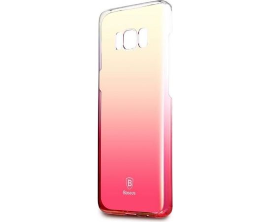 Baseus Glaze Case Прочный Силиконовый чехол для Huawei Mate 10 Прозрачный - Розовый