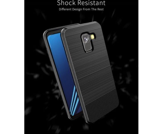 Dux Ducis Mojo Case Premium Izturīgs Silikona Aizsargapvalks Priekš Samsung J400 Galaxy J4 (2018) Melns