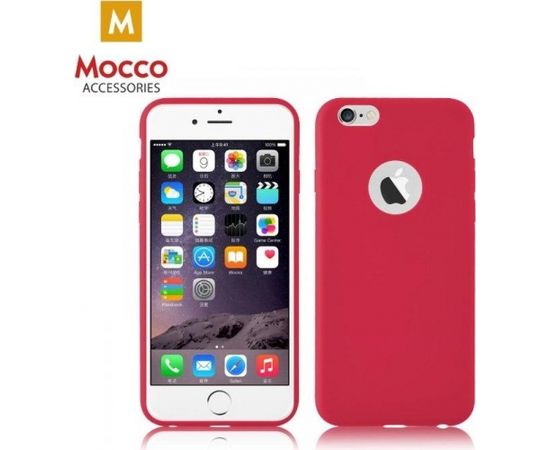Mocco Ultra Slim Soft Matte 0.3 mm Матовый Силиконовый чехол для Samsung G955 Galaxy S8 Plus Красный