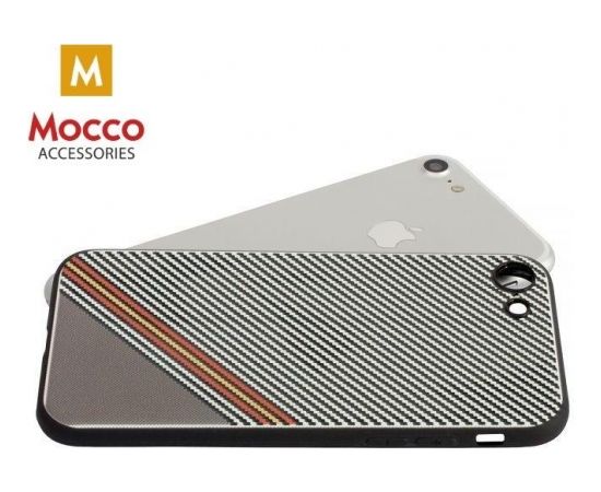 Mocco Trendy Grid And Stripes Silikona Apvalks Priekš Samsung G950 Galaxy S8 Balts (Pattern 1)