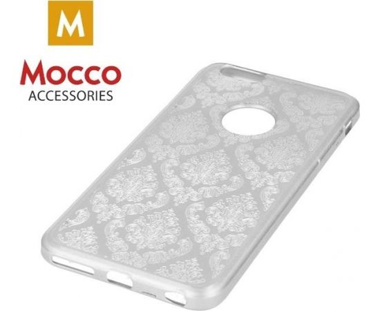 Mocco Ornament Back Case Aizmugurējais Silikona Apvalks Priekš Samsung J730 Galaxy J7 (2017) Balts
