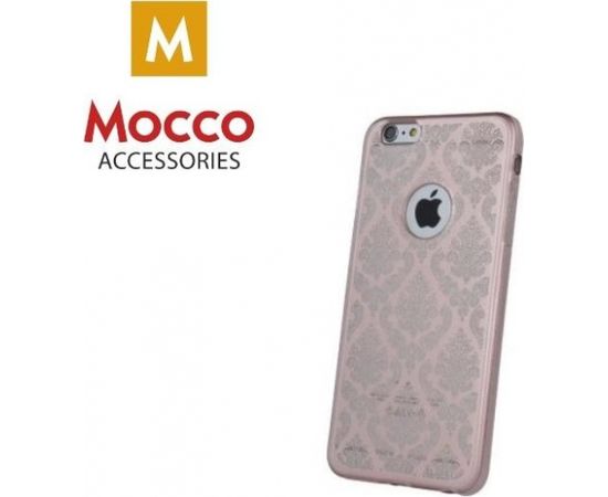 Mocco Ornament Back Case Aizmugurējais Silikona Apvalks Priekš Samsung G920 Galaxy S6 Rozā Zelts