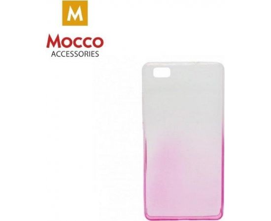 Mocco Gradient Back Case Silikona Apvalks Ar Krāsu Gradientu Priekš Samsung J530 Galaxy J5 (2017) Caurspīdīgs - Rozā