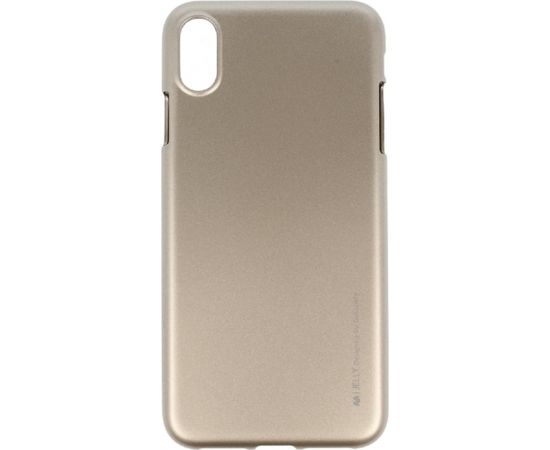 Mercury i-Jelly Back Прочный Силиконовый Чехол для Apple iPhone XS MAX Золотой