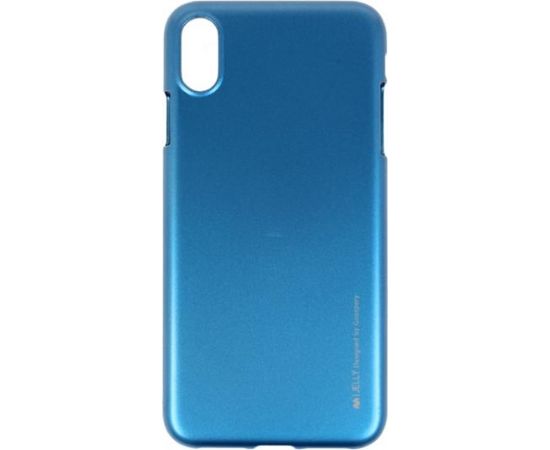 Mercury i-Jelly Back Прочный Силиконовый Чехол для Apple iPhone XS MAX Синий
