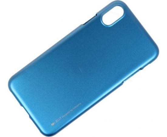 Mercury i-Jelly Back Прочный Силиконовый Чехол для Apple iPhone XS MAX Синий