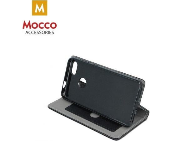 Mocco Smart Focus Book Case Grāmatveida Maks Telefonam LG K8 (2017) X240 / M240N Melns / Zils