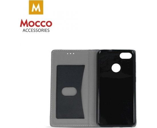 Mocco Smart Focus Book Case Grāmatveida Maks Telefonam LG X Power 2 / K10 Power Melns / Sarkans