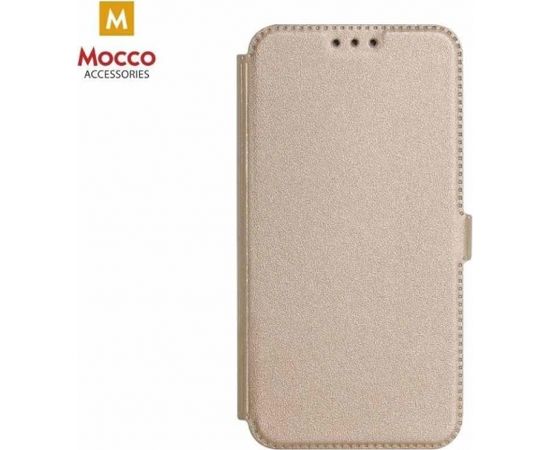 Mocco Shine Book Case Grāmatveida Maks Telefonam LG K8 / K9 (2018) Zelts