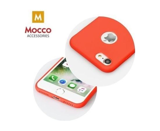 Mocco Ultra Slim Soft Matte 0.3 mm Matēts Silikona Apvalks Priekš Huawei Mate 10 Lite Sarkans