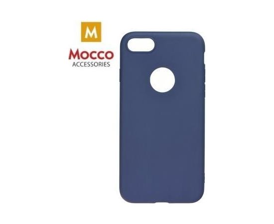 Mocco Ultra Slim Soft Matte 0.3 mm Matēts Silikona Apvalks Priekš Huawei Mate 10 Lite Tumši Zils