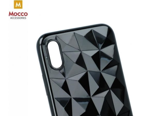 Mocco Trendy Diamonds Силиконовый чехол для Apple iPhone XS Max Чёрный