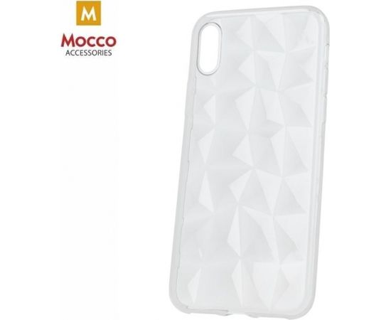Mocco Trendy Diamonds Silikona Apvalks Priekš Apple iPhone XS Max Caurspīdīgs