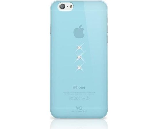 White Diamonds Trinity Aizmugurējais Plastikāta Apvalks ar Swarovski Kristāliem Priekš Apple iPhone 6 / 6S Caursīdīgs - Zils