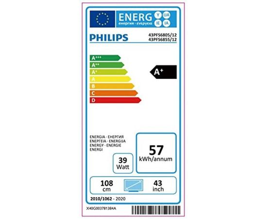 PHILIPS 43PFS6805/12 43" Full HD LED televizors