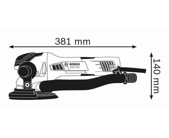 BOSCH GET 75-150  Professional  Ekscentra slīpmašīna  601257100