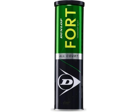 Теннисный мяч Dunlop FORT ALL COURT TS Premium 4-tin ITF