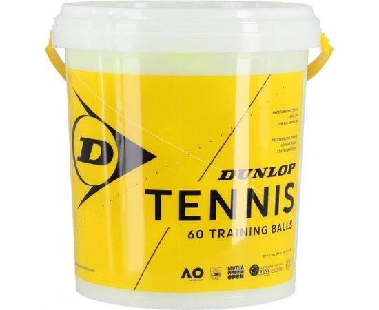 Tennis balls Dunlop TRAINING pressure-less 60-bucket