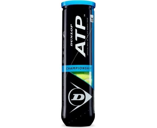 Tennis balls Dunlop ATP CHAMPIONSHIP LowerMid 4-tube ITF