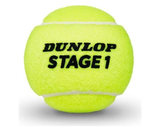 Теннисный мяч Dunlop STAGE 1 GREEN 60-bucket ITF