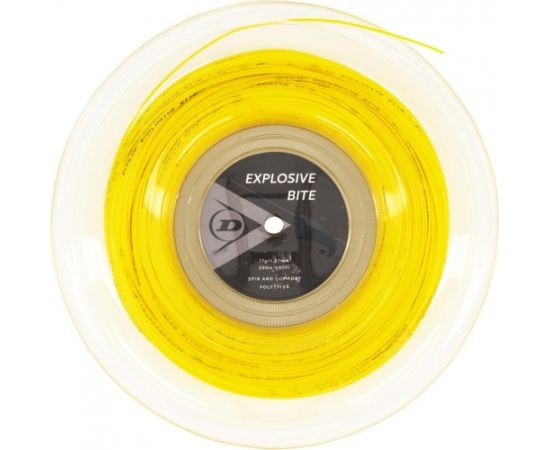 Струны для тенниса DUNLOP EXPLOSIVE SPIN 17G 200M желтый 1 шт.  Teniss
